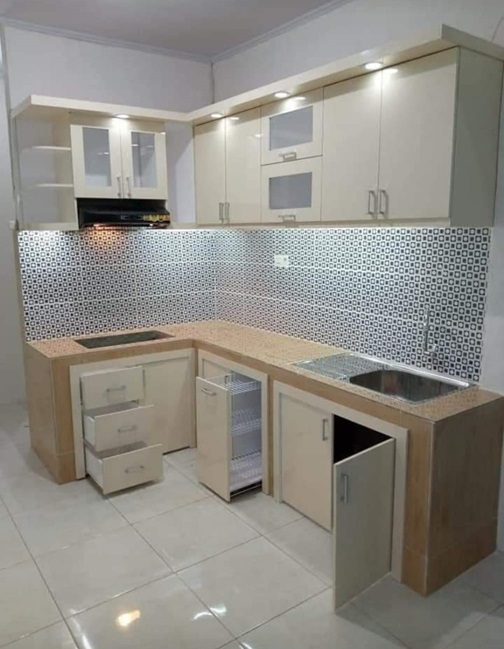 Rincian Biaya Kitchen Set per Meter Sesuai Desain